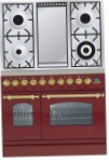 лучшая ILVE PDN-90F-MP Red Кухонная плита обзор