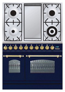 厨房炉灶 ILVE PDN-90F-MP Blue 照片 评论