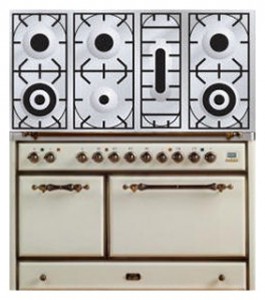 Кухонная плита ILVE MCS-1207D-MP Antique white Фото обзор