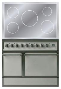 Кухонная плита ILVE QDCI-90-MP Antique white Фото обзор