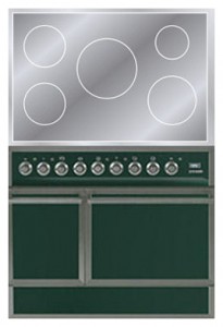 Estufa de la cocina ILVE QDCI-90-MP Green Foto revisión