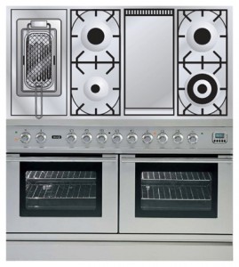 Кухонная плита ILVE PDL-120FR-MP Stainless-Steel Фото обзор