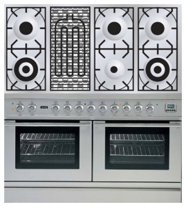 Кухонная плита ILVE PDL-120B-VG Stainless-Steel Фото обзор
