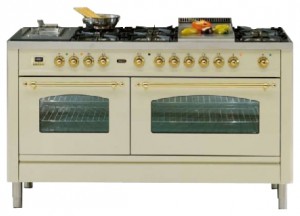 Кухонная плита ILVE PN-150FR-VG Antique white Фото обзор