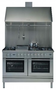 Soba bucătărie ILVE PDF-120S-VG Stainless-Steel fotografie revizuire