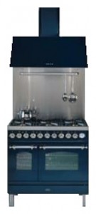 厨房炉灶 ILVE PDN-90R-MP Blue 照片 评论