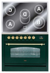 Cuisinière ILVE PNE-90-MP Green Photo examen