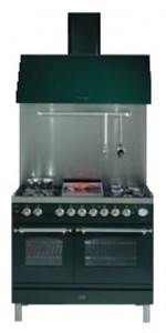 Estufa de la cocina ILVE PDN-100B-VG Stainless-Steel Foto revisión