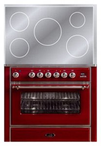 Kitchen Stove ILVE MI-90-MP Red Photo review