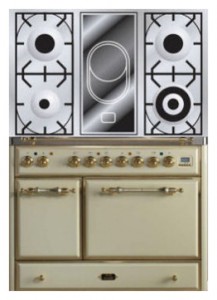 Кухонная плита ILVE MCD-100VD-MP Antique white Фото обзор