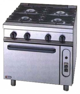 Estufa de la cocina Fagor CG 941 LPG Foto revisión