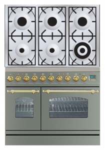 Кухонная плита ILVE PDN-906-VG Stainless-Steel Фото обзор