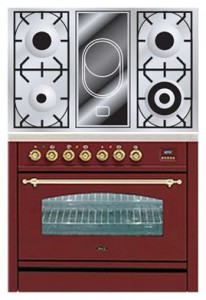 Kitchen Stove ILVE PN-90V-MP Red Photo review