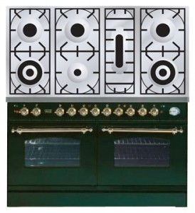 Кухонная плита ILVE PDN-1207-VG Green Фото обзор
