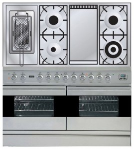 Kitchen Stove ILVE PDF-120FR-MP Stainless-Steel Photo review
