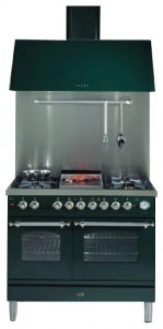 Estufa de la cocina ILVE PDNE-100-MP Green Foto revisión