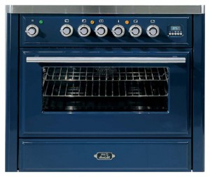 Estufa de la cocina ILVE MT-90B-MP Blue Foto revisión