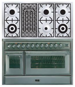 Kitchen Stove ILVE MT-120BD-MP Stainless-Steel Photo review