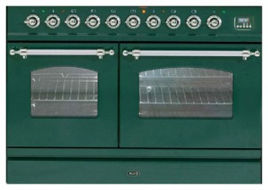 厨房炉灶 ILVE PDN-100F-MP Green 照片 评论