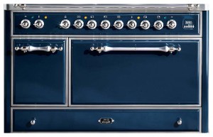 厨房炉灶 ILVE MC-1207-VG Blue 照片 评论