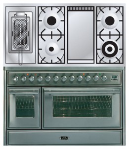 Кухонная плита ILVE MT-120FRD-MP Stainless-Steel Фото обзор