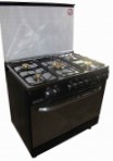 best Fresh 90x60 NEW JAMBO black st.st. top Kitchen Stove review