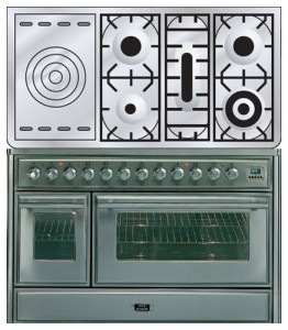Кухонная плита ILVE MT-120SD-MP Stainless-Steel Фото обзор