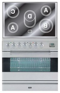 Kitchen Stove ILVE PFE-80-MP Stainless-Steel Photo review