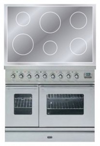 Kitchen Stove ILVE PDWI-100-MW Stainless-Steel Photo review