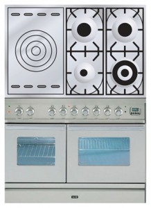 Кухонная плита ILVE PDW-100S-VG Stainless-Steel Фото обзор