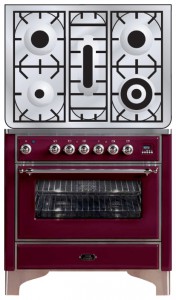 Kitchen Stove ILVE M-90PD-E3 Red Photo review