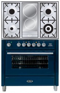 Fogão de Cozinha ILVE MT-90ID-E3 Blue Foto reveja
