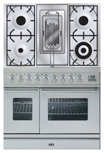 Estufa de la cocina ILVE PDW-90R-MP Stainless-Steel Foto revisión