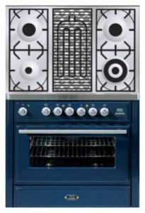 Kitchen Stove ILVE MT-90BD-VG Blue Photo review