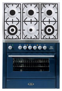 Estufa de la cocina ILVE MT-906D-VG Blue Foto revisión