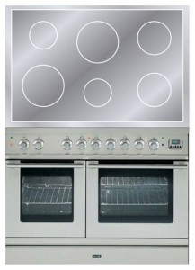 Estufa de la cocina ILVE PDLI-100-MW Stainless-Steel Foto revisión
