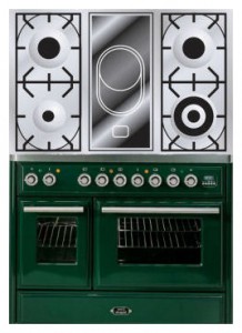 厨房炉灶 ILVE MTD-100VD-E3 Green 照片 评论