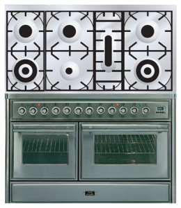 Fogão de Cozinha ILVE MTS-1207D-E3 Stainless-Steel Foto reveja