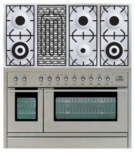 Kitchen Stove ILVE PL-120B-VG Stainless-Steel Photo review