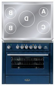 Estufa de la cocina ILVE MTI-90-E3 Blue Foto revisión