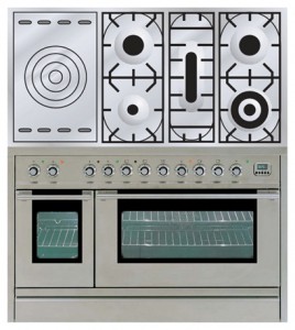 Кухонная плита ILVE PL-120S-VG Stainless-Steel Фото обзор