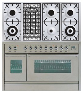 Кухонная плита ILVE PW-120B-VG Stainless-Steel Фото обзор