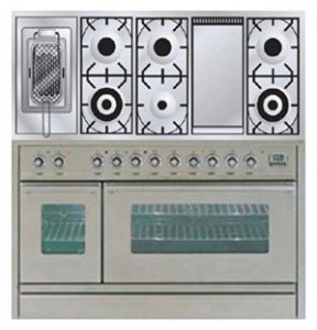 Кухонная плита ILVE PSW-120FR-MP Stainless-Steel Фото обзор