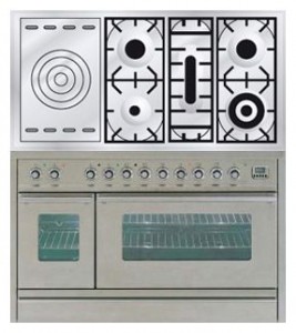 Кухонная плита ILVE PSW-120S-MP Stainless-Steel Фото обзор