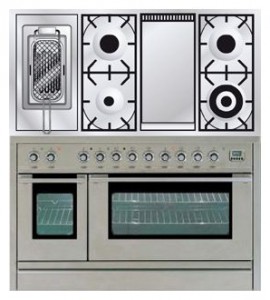 Кухонная плита ILVE PSL-120FR-MP Stainless-Steel Фото обзор