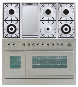 Кухонная плита ILVE PW-120F-VG Stainless-Steel Фото обзор