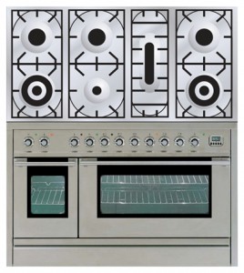 Kitchen Stove ILVE PL-1207-VG Stainless-Steel Photo review