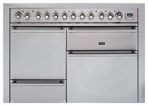 厨房炉灶 ILVE PTQ-110F-MP Stainless-Steel 照片 评论