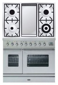 Kitchen Stove ILVE PDW-100F-MW Stainless-Steel Photo review