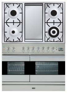 Kitchen Stove ILVE PDF-100F-MW Stainless-Steel Photo review